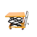 500kg 800kg 1000kg mechanical scissor lift table cart for sale